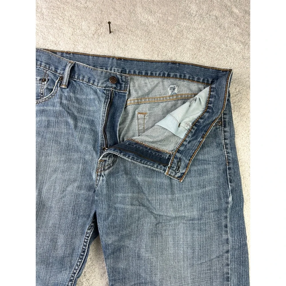 Levi's 559 Men's Jeans Light Wash‎ Straight Leg 38x30 Cotton Denim